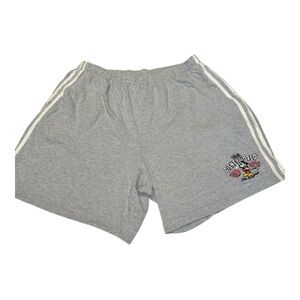 Disney Parks Gym Mickey Mouse Shorts Adult Medium Gray Disney World 100% Cotton